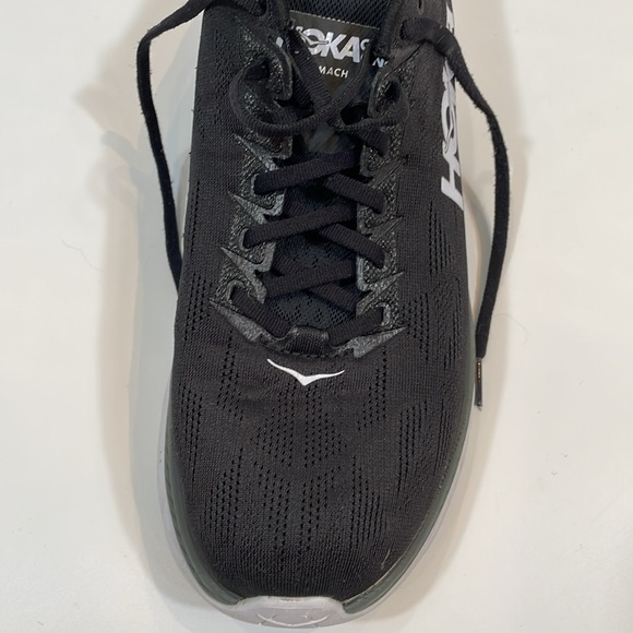 Hoka One One Mach ProFly Men’s Running Sneaker Size 10.5 Black White - Picture 12 of 12